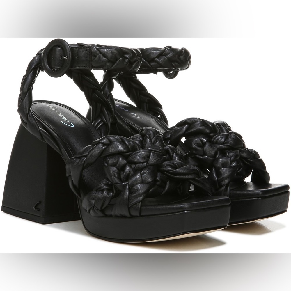 Mable Braided Block Heel Sandal